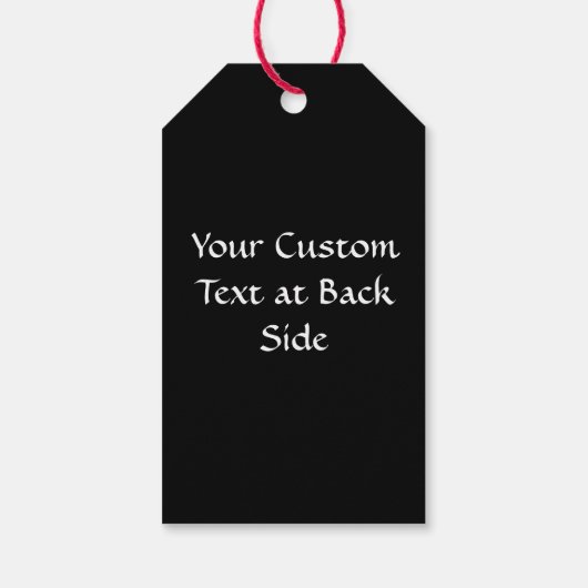 Clan Buchanan Tartan Cadeaulabel (Achterkant)