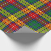 Clan Buchanan Tartan Cadeaupapier (Hoek)