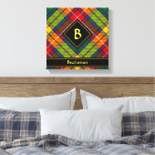 Clan Buchanan Tartan Canvas Afdruk (Insitu (Slaapkamer))