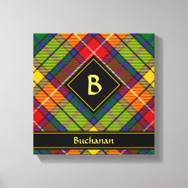 Clan Buchanan Tartan Canvas Afdruk