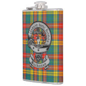 Clan Buchanan Tartan & Crest Heupfles (Links)