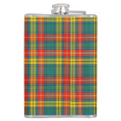 Clan Buchanan Tartan & Crest Heupfles (Achterkant)