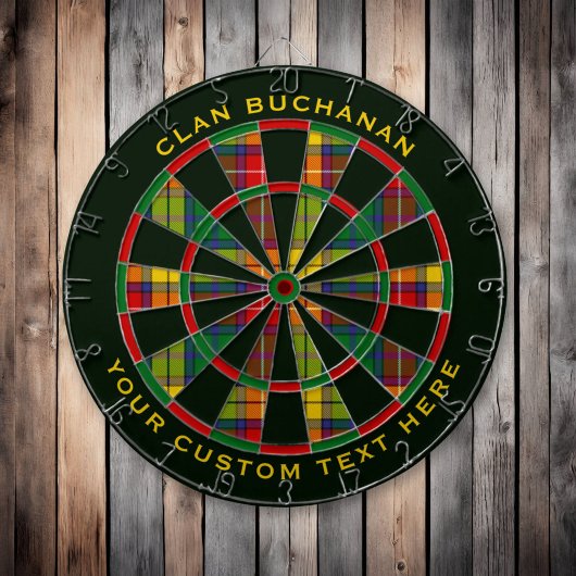 Clan Buchanan Tartan Dartbord