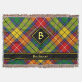 Clan Buchanan Tartan Deken (Voorkant)