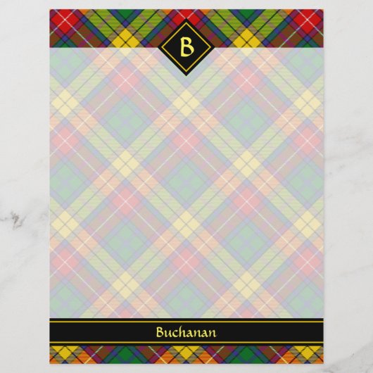 Clan Buchanan Tartan Flyer (Achterkant)