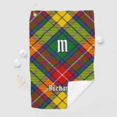 Clan Buchanan Tartan Golfhanddoek (Insitu)