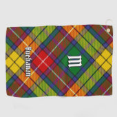 Clan Buchanan Tartan Golfhanddoek (Horizontaal)