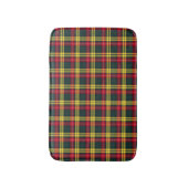 Clan Buchanan Tartan Groen en Geel Plaid Badmat (Voorkant Verticaal)