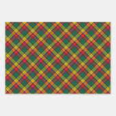Clan Buchanan Tartan Inpakpapier Vel (Voorkant 3)