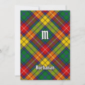 Clan Buchanan Tartan Kaart (Voorkant)