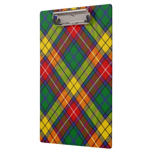 Clan Buchanan Tartan Klembord (Links)