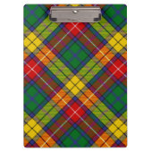 Clan Buchanan Tartan Klembord (Voorkant)