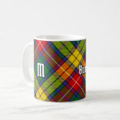 Clan Buchanan Tartan Koffiemok (Voorkant links)