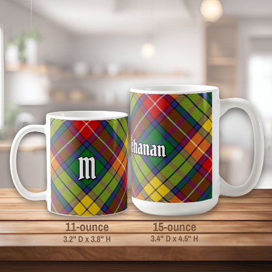Clan Buchanan Tartan Koffiemok