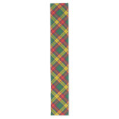Clan Buchanan Tartan Lange Tafelloper (Voorkant)