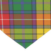 Clan Buchanan Tartan Lange Tafelloper (Hoek)