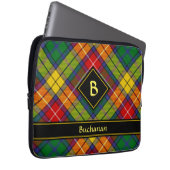 Clan Buchanan Tartan Laptop Sleeve (Voorkant Rechts)