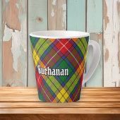 Clan Buchanan Tartan Latte Mok