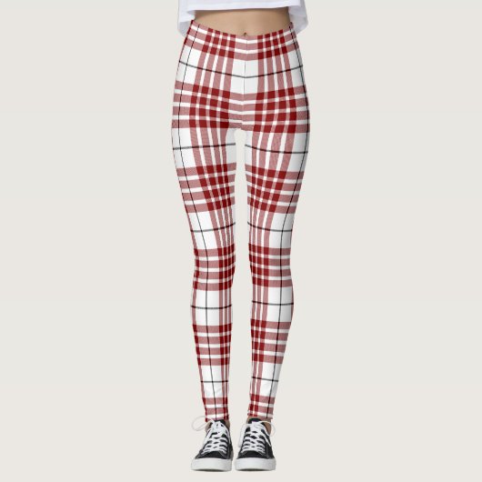 Clan Buchanan Tartan Leggings (Voorkant)