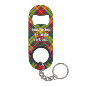 Clan Buchanan Tartan Mini Flessenopener (Achterkant)