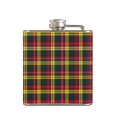 Clan Buchanan Tartan Monogram Heupfles (Achterkant)