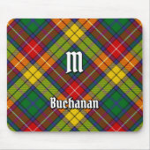 Clan Buchanan Tartan Muismat (Voorkant)
