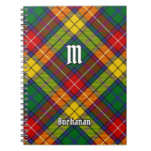 Clan Buchanan Tartan Notitieboek (Voorkant)