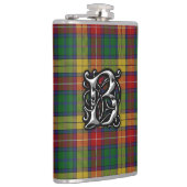 Clan Buchanan Tartan Old Scotland Flask Heupfles (Rechts)