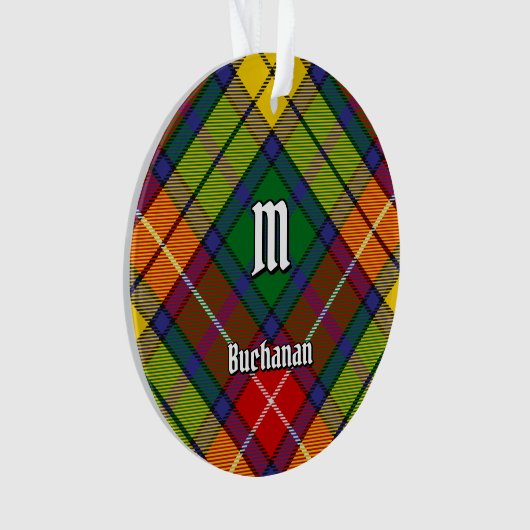 Clan Buchanan Tartan Ornament (voorkant)