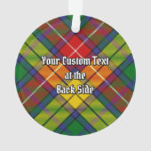 Clan Buchanan Tartan Ornament (achterkant)