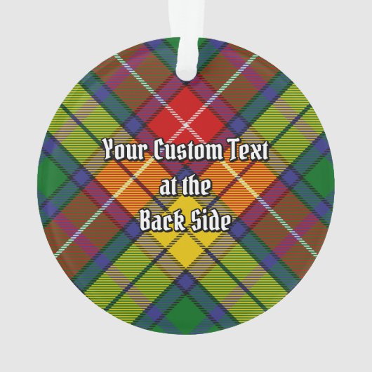 Clan Buchanan Tartan Ornament (achterkant)