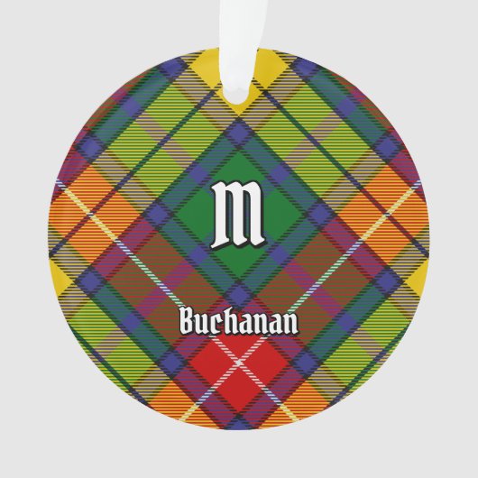 Clan Buchanan Tartan Ornament (voorkant)
