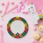 Clan Buchanan Tartan Papieren Bordje (Feest)