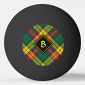 Clan Buchanan Tartan Pingpongbal (Voorkant)