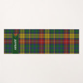 Clan Buchanan Tartan Plaid Yoga Mat (Voorkant (horizontaal))