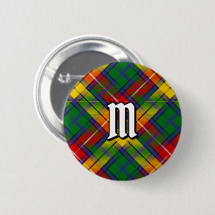 Clan Buchanan Tartan Ronde Button 5,7 Cm