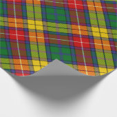 Clan Buchanan Tartan Rotated Wrapping Paper Cadeaupapier (Hoek)