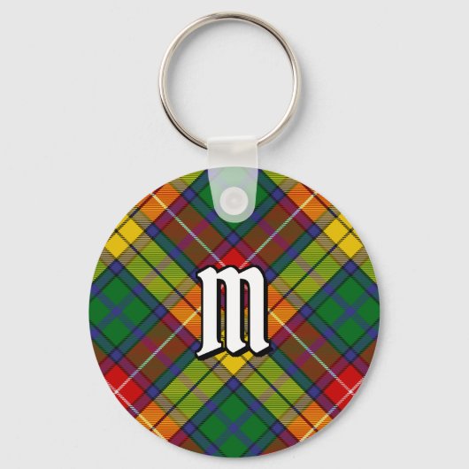 Clan Buchanan Tartan Sleutelhanger (Voorkant)