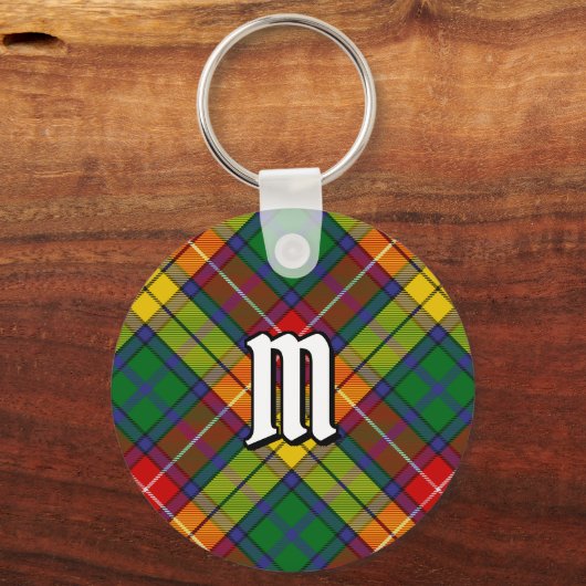 Clan Buchanan Tartan Sleutelhanger (Voorkant)