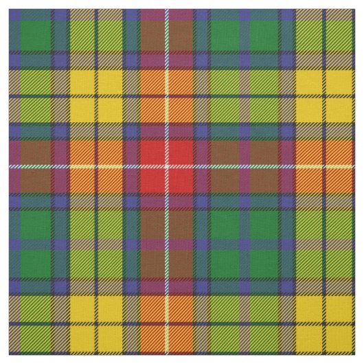 Clan Buchanan Tartan Stof (Swatch)