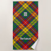 Clan Buchanan Tartan Strandlaken (Voorkant)