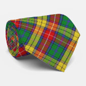 Clan Buchanan Tartan Stropdas (Opgerold)