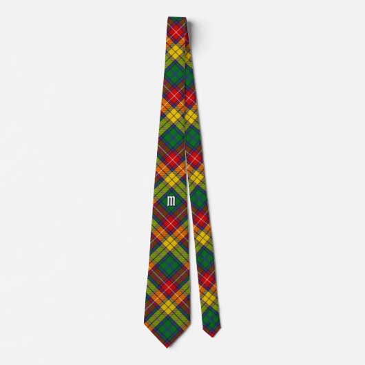 Clan Buchanan Tartan Stropdas (Voorkant)