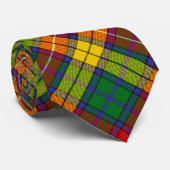 Clan Buchanan Tartan Stropdas (Opgerold)