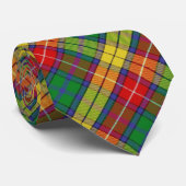 Clan Buchanan Tartan Stropdas (Opgerold)