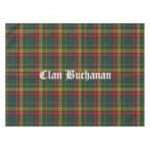 Clan Buchanan Tartan Tablecloth Tafelkleed (Voorkant (Horizontaal))