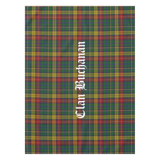 Clan Buchanan Tartan Tablecloth Tafelkleed (Voorkant)