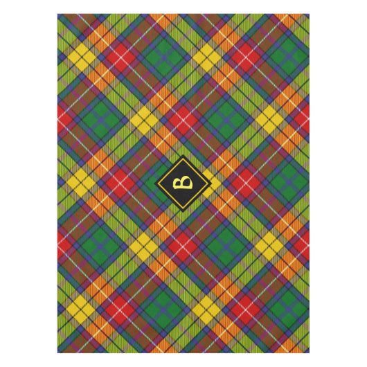 Clan Buchanan Tartan Tafelkleed (Voorkant)
