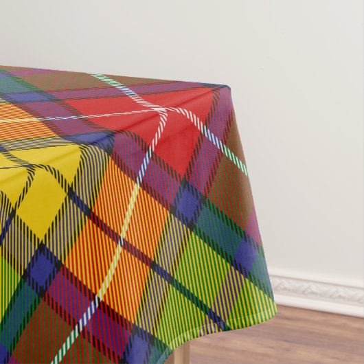 Clan Buchanan Tartan Tafelkleed (Voorbeeld)