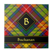 Clan Buchanan Tartan Tegeltje (Voorkant)